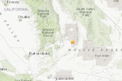 美地震网瘫痪：美加州连续两天遇强震，地震网瘫痪