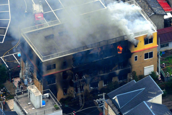 日本动画制作公司京都动画发生爆炸，已致10人死亡