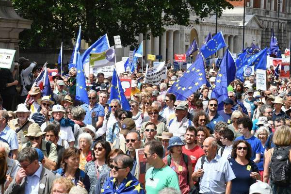 英国民众拟再游行，呼吁脱欧二次公投
