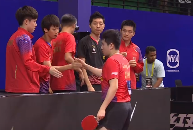 中国男乒3-0横扫韩国队，夺乒乓球亚锦赛男团冠军